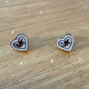 New, Never Worn, Michael Kors Rose Gold Earrings